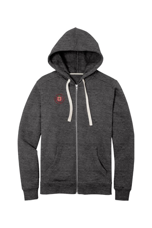 District Unisex Re-Fleece Full-Zip Hoodie for