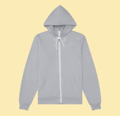 Unisex Essential Zipped Hoodie for