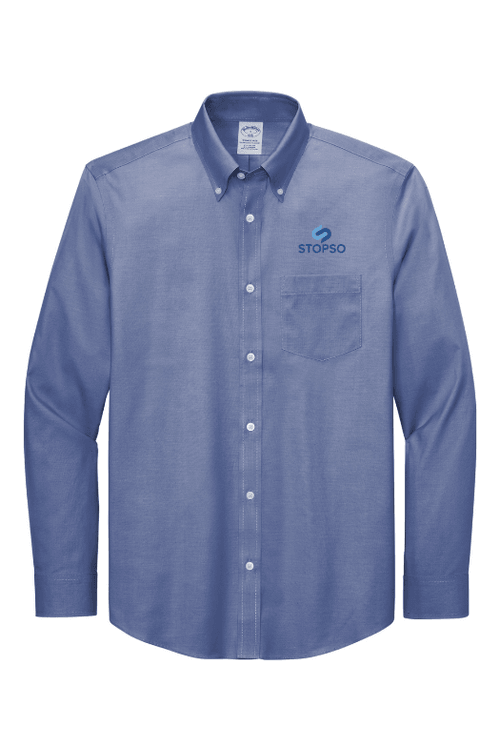 Brooks Brothers Men's Wrinkle-Free Stretch Pinpoint Shirt for