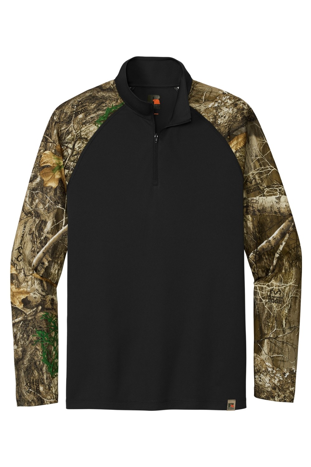 Russell Outdoors Realtree Colorblock Performance 1/4-Zip for