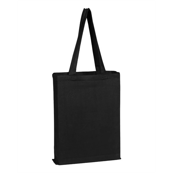 Q-Tees Canvas Gusset Promotional Tote for