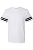 White Solid/ Black