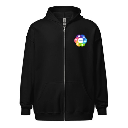 Unisex Essential Zipped Hoodie for