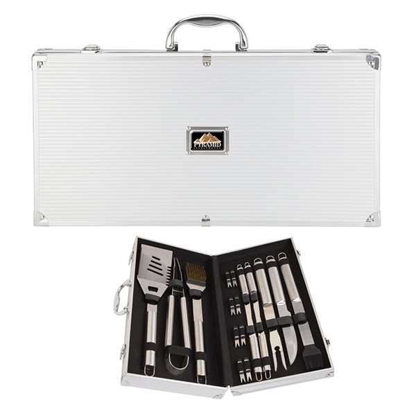 Central Park 18-Piece Steel BBQ Set for