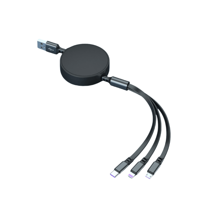 Retractable Charging Cable for