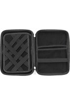 8 1/2" x 6" x 1 3/4" Leatherette Cord Case