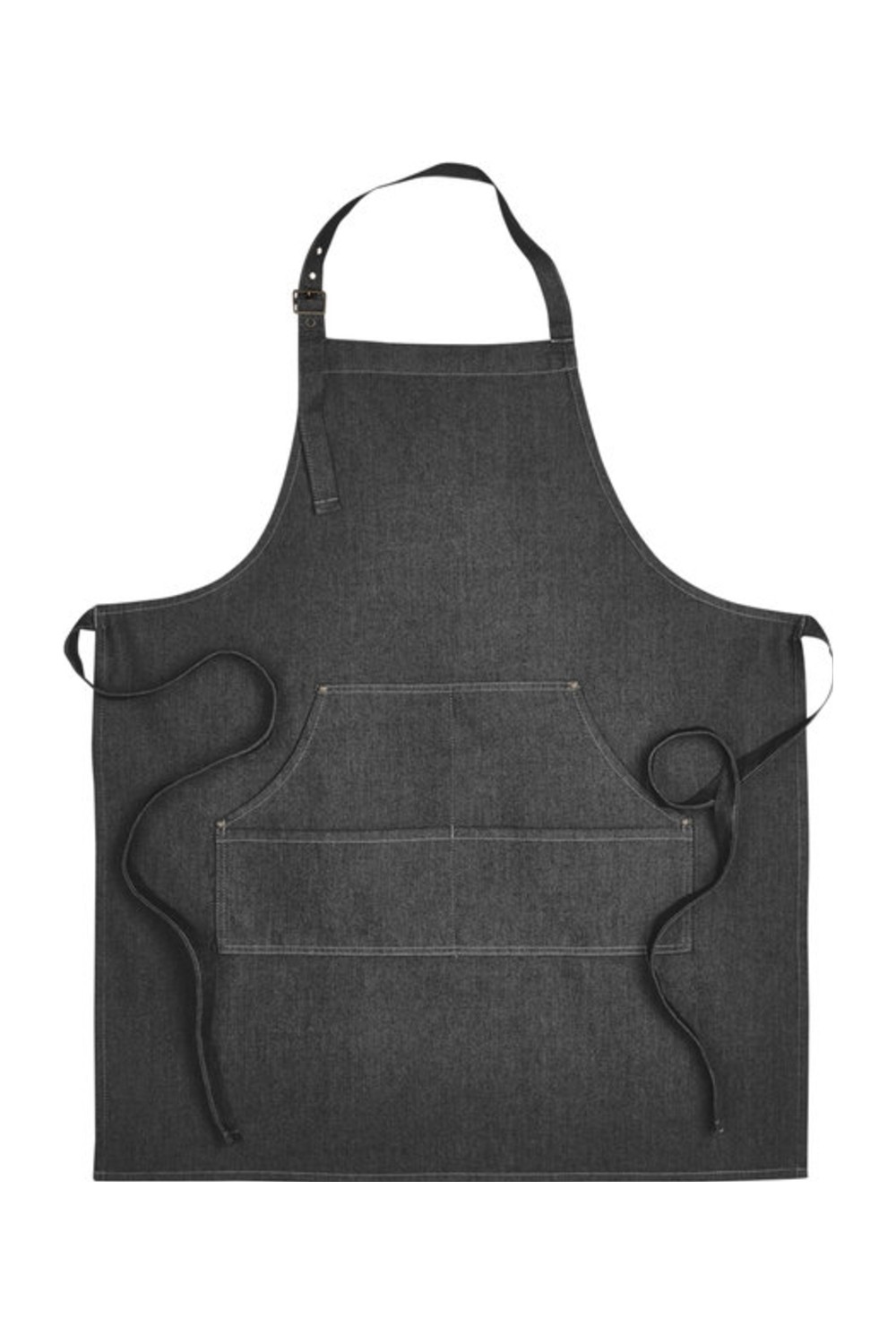 Artisan Collection by Reprime Unisex Jeans Stitch Denim Bib Apron for