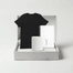 Black Shirt/White Mug/White Spiral Notebook