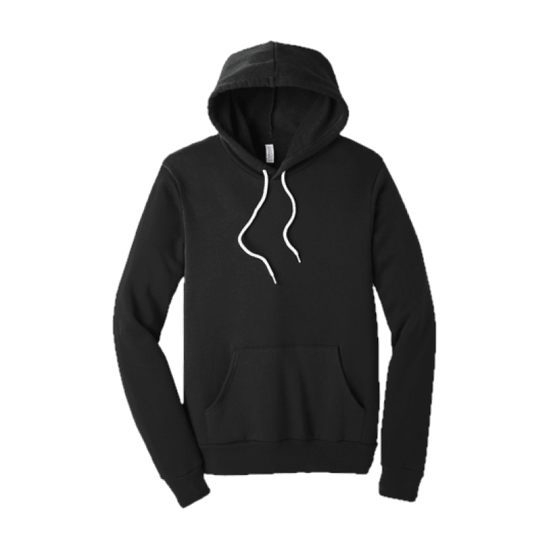 BELLA+CANVAS Unisex Sponge Fleece Pullover Hoodie for