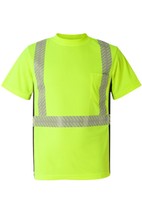 Kishigo Unisex Premium Black Series® Breathable Tape Class 2 T-Shirt