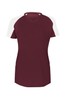 Maroon/ White