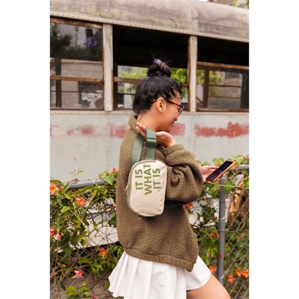 SIMPLE BELT BAG - NATURAL CANVAS for