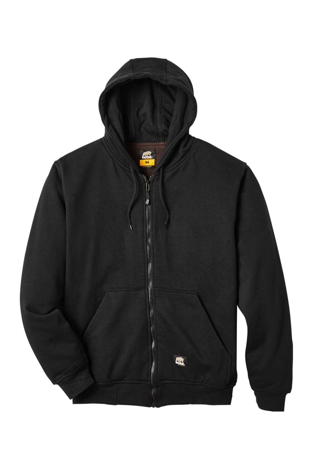 Berne Apparel Men's Heritage Thermal Lined Hooded Sweatshirt for