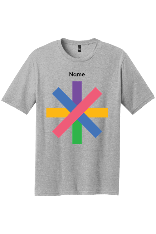 District Perfect Unisex Blend CVC Tee for