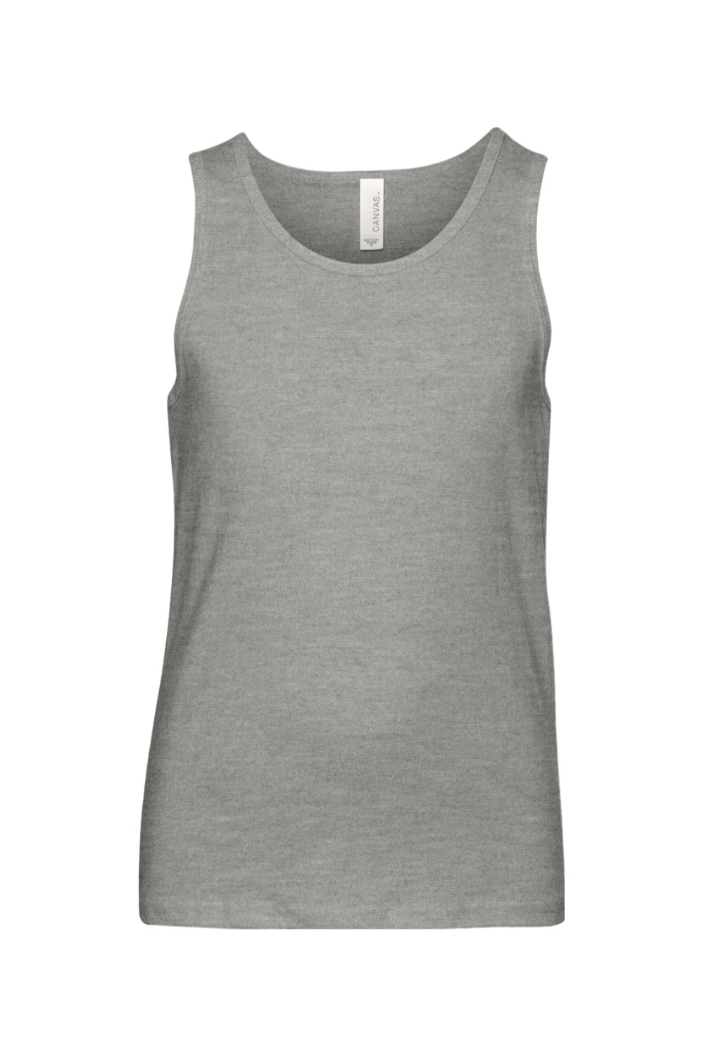 Bella + Canvas Youth Heather CVC Tank for