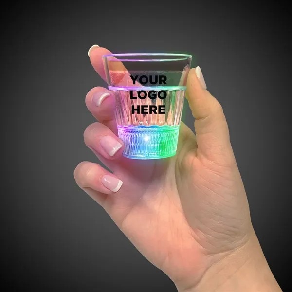 Light Up Rainbow Shot Glass for