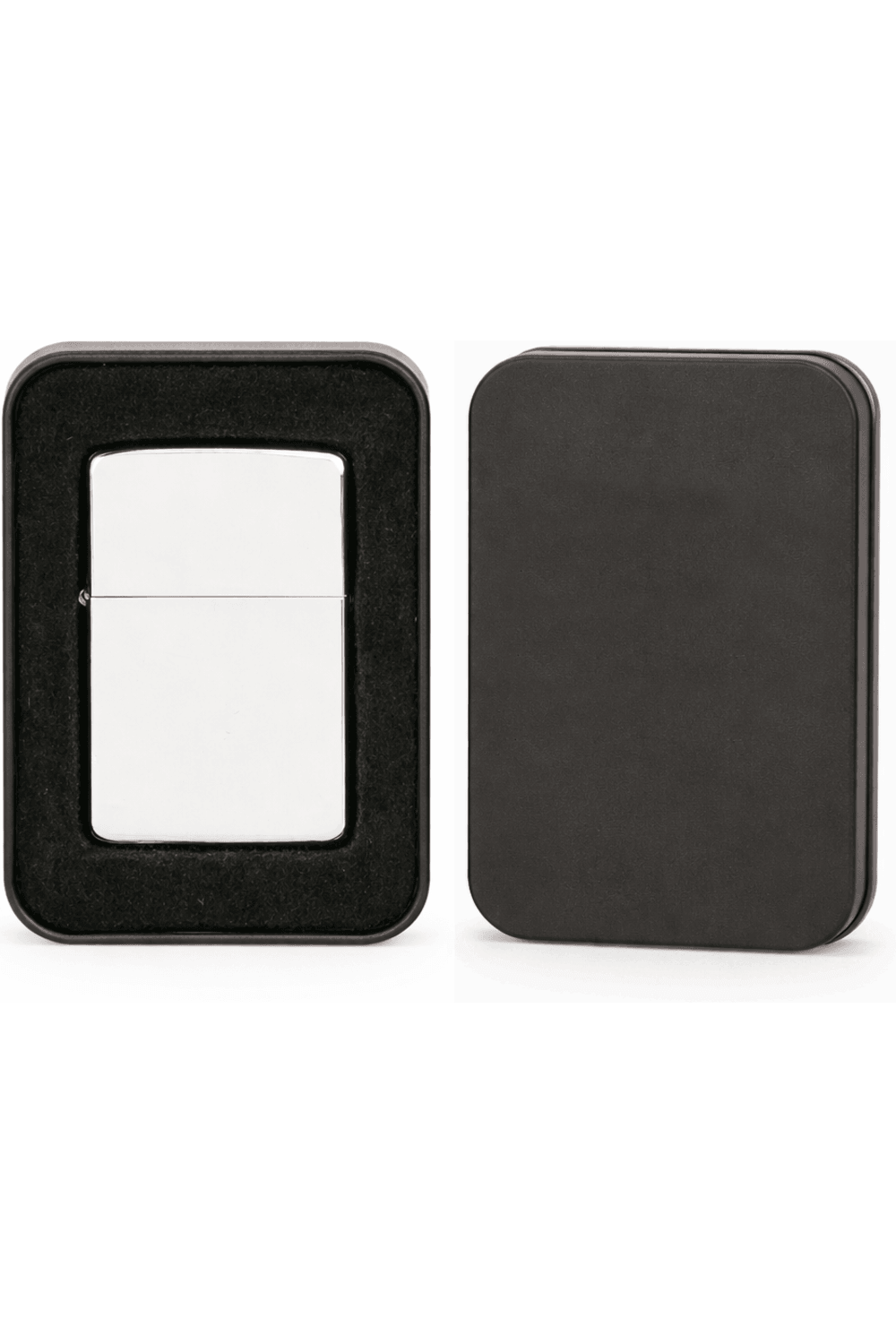 Brass Lighter in Black Tin for