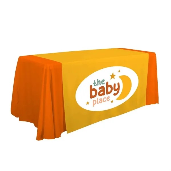 57"  LazerLine Table Runner Full-Color Front Only for