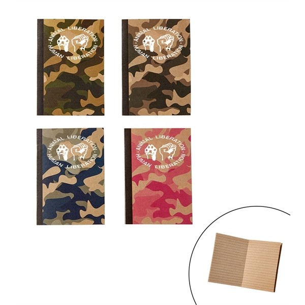 Mini Camouflage Notebook for