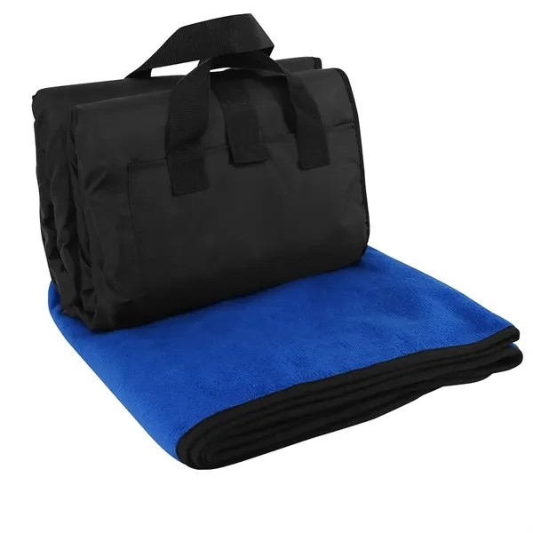 LIBERTY BAGS Alpine Fleece Fleece/Nylon Picnic Blanket for