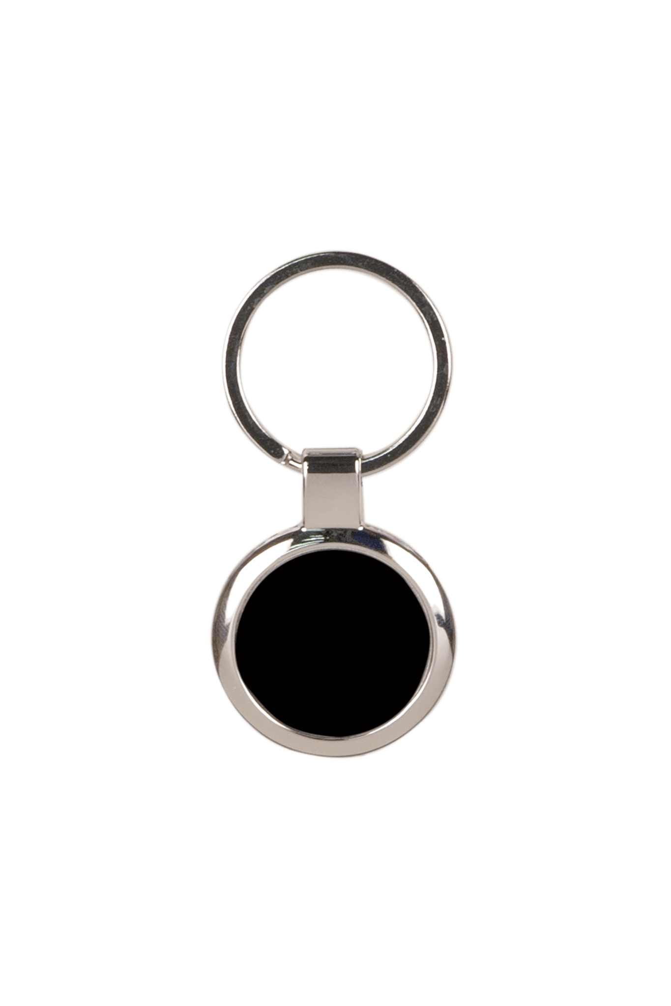 2 1/2" Laserable Round Keychain for