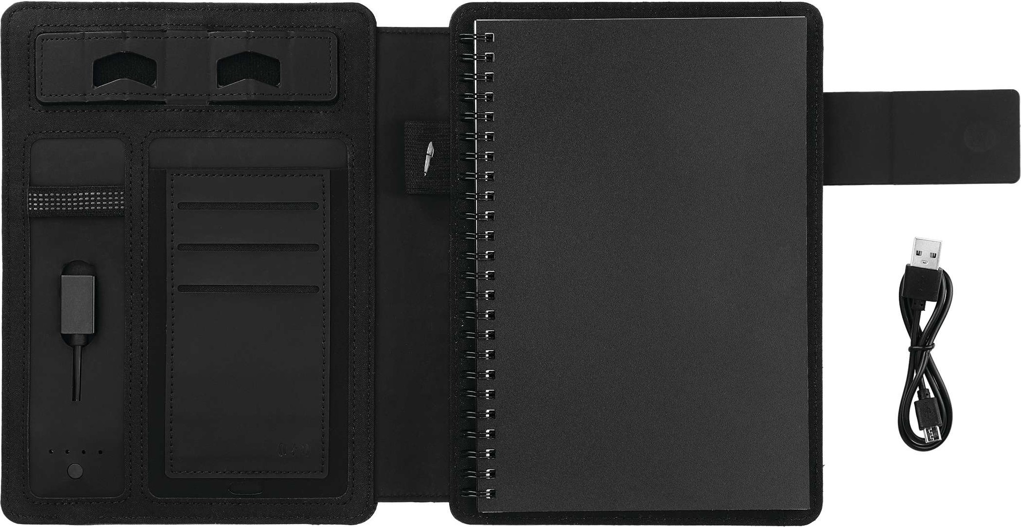 FSC® Mix Titus 5000 mAh Wireless Charging Journal for