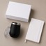 White Box / Black Tumbler / White Journal