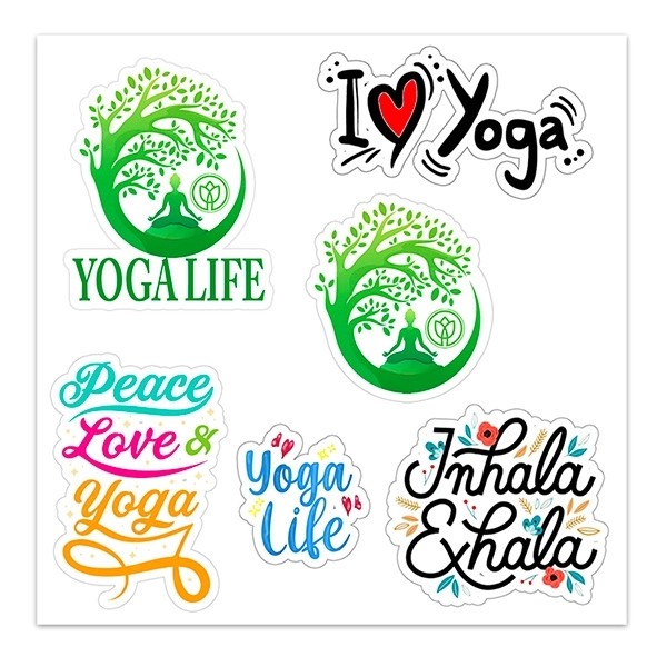 Sticker Sheet Full Color Custom Shape Removable Vinyl for