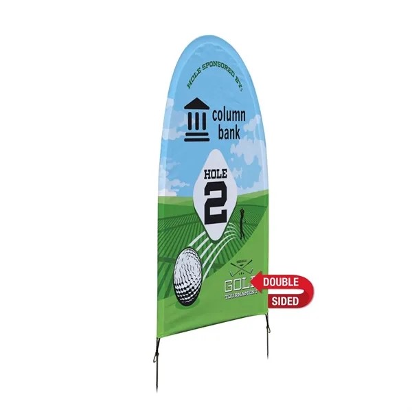 3' W X 5' H Sunrise Lawn Double-Sided Kit for