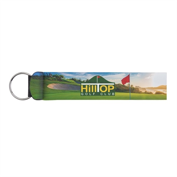 Neoprene Wristband With Key Ring for