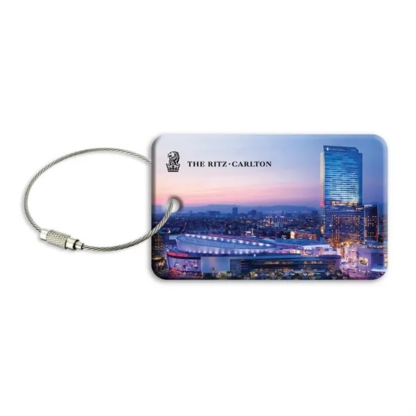 ReturnMe Luggage Tag- Metal Domed Tag for