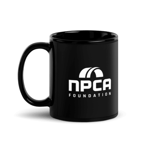 Black Glossy Mug 11oz for