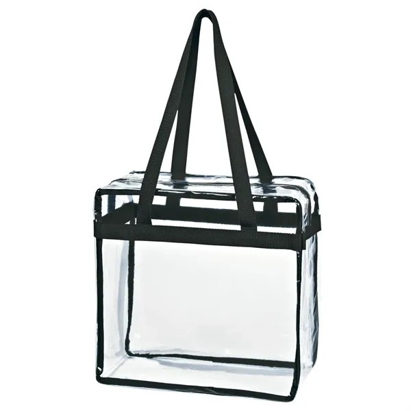 Clear EVA Tote Bag With Zipper for