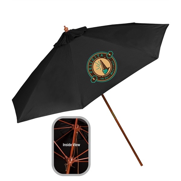 In Stock 9 FT Market Umbrella for
