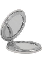 Leatherette Compact Mirror