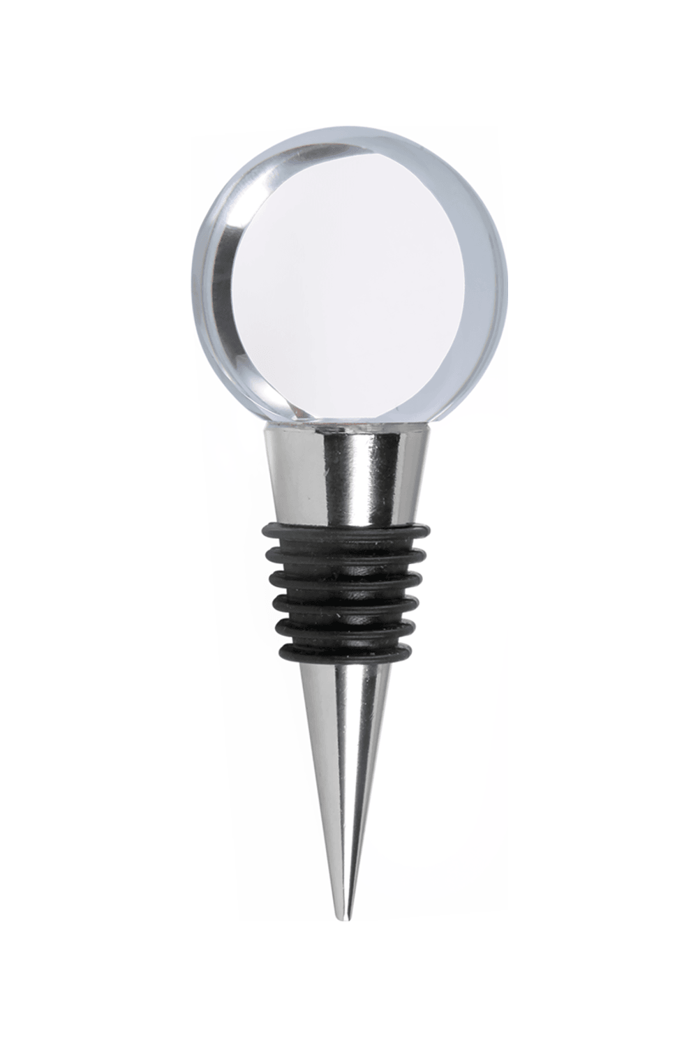 3 7/8" Crystal Wine Stopper for