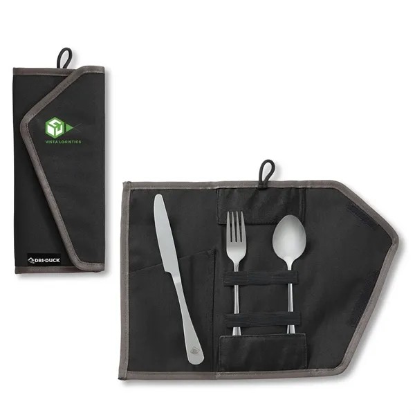 Dri Duck Eco Friendly Reusable Stainless Steel Utensil Set for
