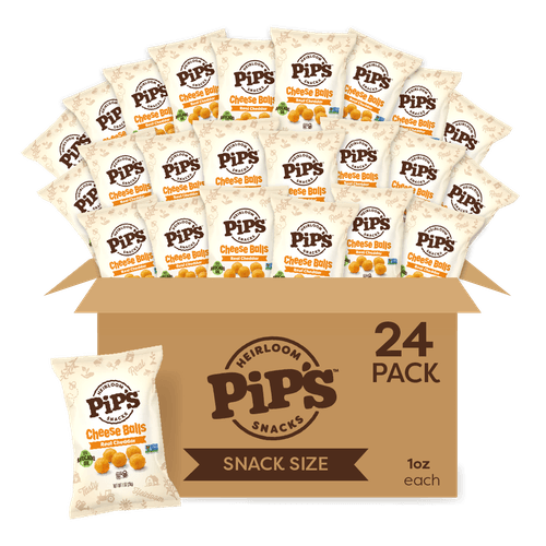 Cheddar Cheese Balls - Snack Size 1 oz (24 Pack) for