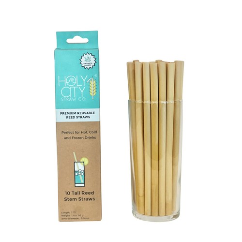 7.9" Jumbo Reed Straws | 10ct. for