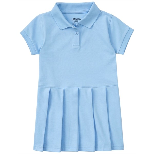 Classroom Uniforms - Girls' Pique Polo Dress for Preschool for