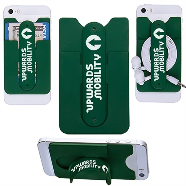3-in-1 Cell Phone Card Holder for