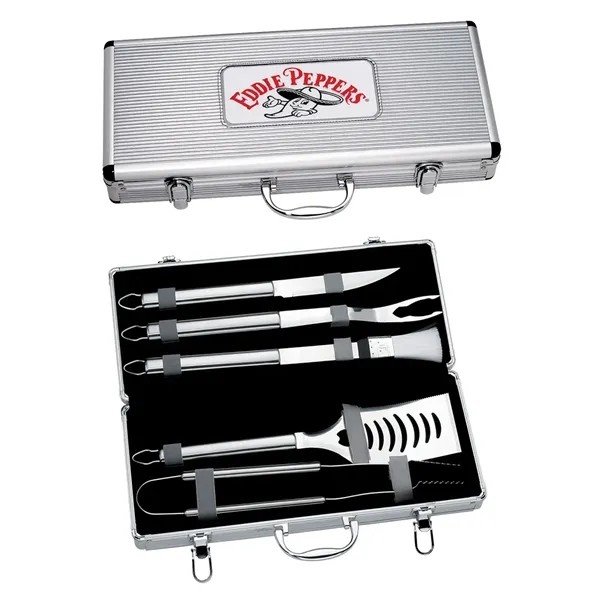 5 Piece Deluxe BBQ Set for