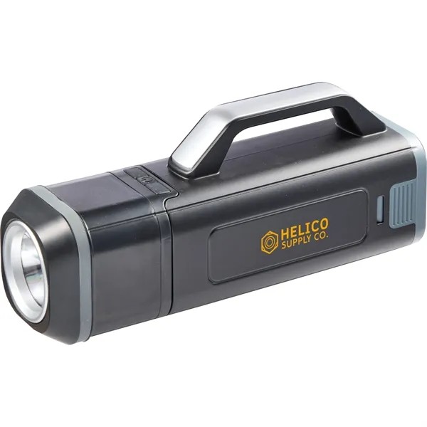 Tool Set with Rechargeable LED Flashlight for