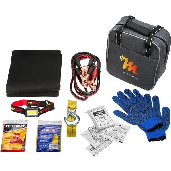 Deluxe Emergency Car Kit for