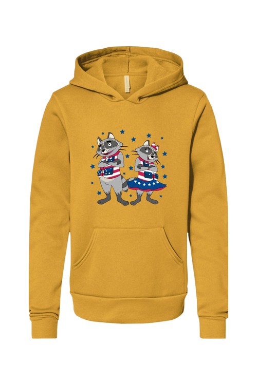 Bella + Canvas Youth Sponge Fleece Pullover Hoodie for