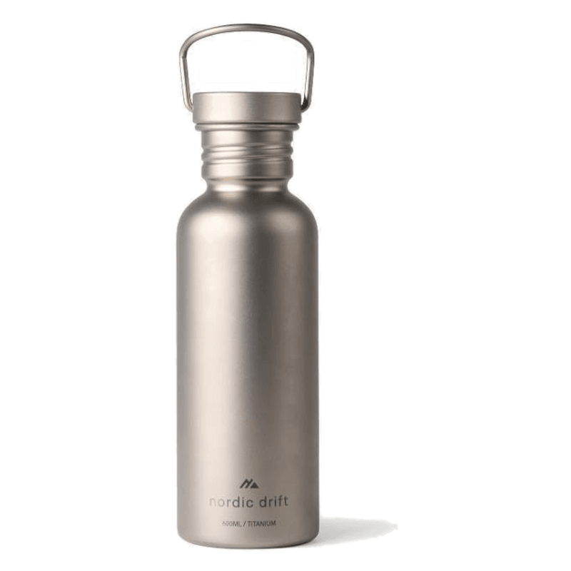 Nordic Drift Trail Ultra Light Titanium 600ml Water Bottle for