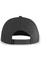 Pacific Headwear Wool Blend Heather Snapback Cap
