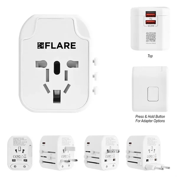 International Travel Adapter for
