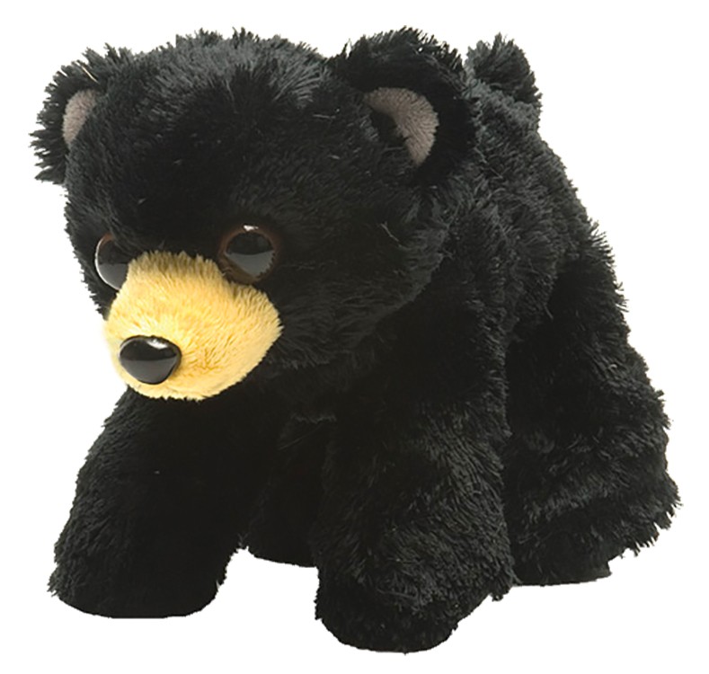 7" Hug'ems Black Bear for