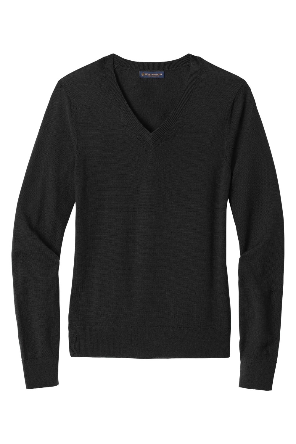 Brooks Brothers Women's Washable Merino V-Neck Sweater for